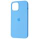 Чехол Silicone Case Full для iPhone 16 Plus Cornflower