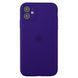 Чохол Silicone Case Full + Camera для iPhone 11 Ultraviolet