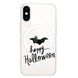 Чехол прозрачный Print Halloween with MagSafe для iPhone XS MAX Happy Halloween купить