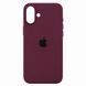 Чохол Silicone Case Full для iPhone 17 Marsala