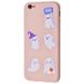 Чохол WAVE Fancy Case для iPhone 6 | 6S Ghosts Pink Sand