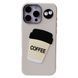 Чохол Leather Toys для iPhone 16 PRO MAX Coffee Sand