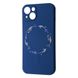 Чехол WAVE Minimal Art Case with MagSafe для iPhone 13 Blue/Wreath