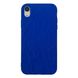 Чохол Textured Matte Case для iPhone XR Blue - ash-mobile.com.ua - фото 1