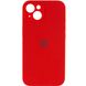 Чехол Silicone Case Full + Camera для iPhone 14 Plus Red