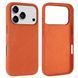 Чехол Suede with MagSafe для iPhone 14 PRO Orange - ash-mobile.com.ua - фото 1