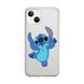 Чохол прозорий Print Monster для iPhone 17 Air Blue Happy