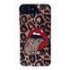 Чехол Ribbed Case для iPhone 7 Plus | 8 Plus Leopard Lips
