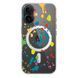 Чехол прозрачный Print NEW YEAR with MagSafe для iPhone 17 Paint splashes