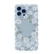 Чехол Wavy Flower Case для iPhone 15 PRO MAX White