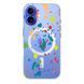 Чехол прозрачный Print NEW YEAR with MagSafe для iPhone 17 Paint splashes