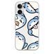 Чохол прозорий Print Shark для iPhone 17 Air Shark More