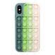 Чехол Pop-It Case для iPhone XS MAX Pine Green/White