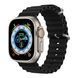 Ремінець Ocean Band для Apple Watch 42mm | 44mm | 45mm | 46mm | 49mm Black - ash-mobile.com.ua - фото 1