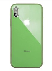Чохол Glass Pastel Case для iPhone XS MAX Mint купити