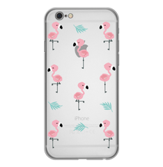 Чохол прозорий Print SUMMER для iPhone 6 Plus|6s Plus Flamingo купити