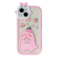 Чехол Sweet Dinosaur Case для iPhone 15 Plus Pink