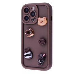 Чохол Pretty Things Case для iPhone 15 PRO MAX Brown Donut