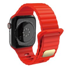 Ремінець Simple Stylish Band для Apple Watch 42mm | 44mm | 45mm | 49mm Red