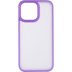 Чохол Shadow Matte Metal Buttons для iPhone 14 PRO Purple