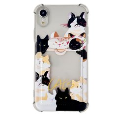 Чехол Animal Pocket Case для iPhone XR Cats купить