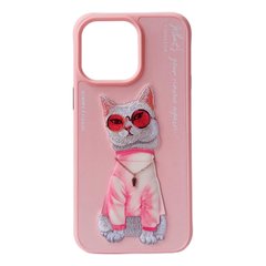 Чохол Nimmy Case Rich Pets для iPhone 14 PRO Cat Pink