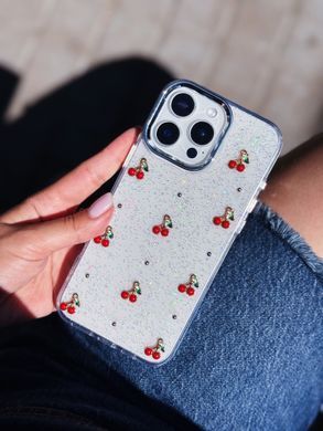 Чохол Glue Case Hit для iPhone 16 PRO Cherry - ash-mobile.com.ua - фото 3