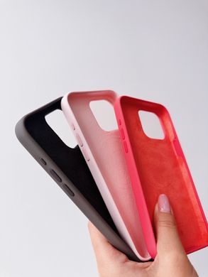 Чехол Silicone Case Full OEM для iPhone 15 Plus Orange Sorbet