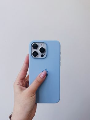 Чохол Silicone Case Full OEM для iPhone 15 Plus Winter Blue - ash-mobile.com.ua - фото 8