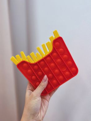 Pop-It игрушка Fries big (Картошка фри большая) Yellow/Red купить
