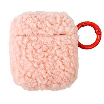 Чехол Plush для AirPods 1 | 2 Pink - ash-mobile.com.ua - фото 1