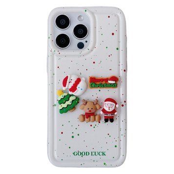 Чехол Good Christmas Case для iPhone 14 PRO MAX Santa/Deer - ash-mobile.com.ua - фото 1