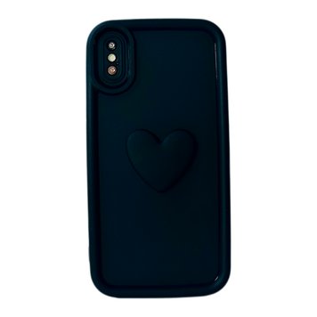 Чехол 3D Coffee Love Case для iPhone X | XS Black - ash-mobile.com.ua - фото 1