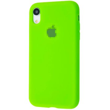 Чохол Silicone Case Full для iPhone XR Party Green - ash-mobile.com.ua - фото 1