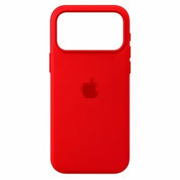 Чехол Silicone Case Full для iPhone 18 PRO | 17 PRO Red