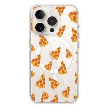 Чохол прозорий Print FOOD with MagSafe для iPhone 11 PRO Pizza - ash-mobile.com.ua - фото 1