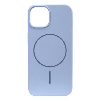 Чохол Silicone Slim with MagSafe для iPhone 15 Lilac - ash-mobile.com.ua - фото 1
