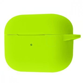 Чехол с микрофиброй для AirPods PRO 3 Neon Green