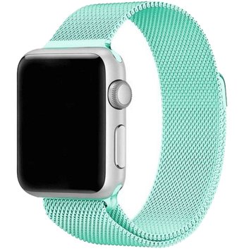 Ремінець Milanese Loop для Apple Watch 42mm | 44mm | 45mm | 46mm | 49mm Spearmint - ash-mobile.com.ua - фото 1