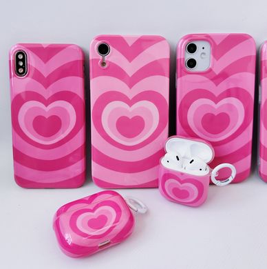 Чехол Heart Barbie Case для AirPods PRO Pink