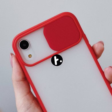 Чохол Hide-Camera matte для iPhone XR Red купити