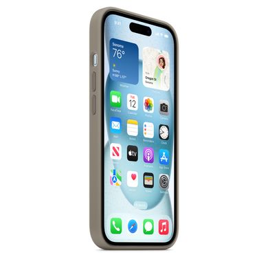 Чохол Silicone Case Full OEM для iPhone 15 Plus Clay
