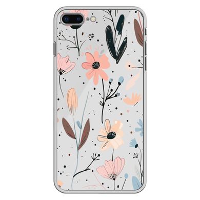 Чохол прозорий Print Flower для iPhone 7 Plus | 8 Plus Floral Dream - ash-mobile.com.ua - фото 1