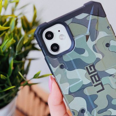 Чохол UAG Pathfinder Сamouflage для iPhone 12 MINI Green/Orange купити