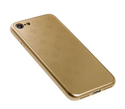 Чехол Glass ЛВ для iPhone 7 | 8 | SE 2 | SE 3 Gold купить