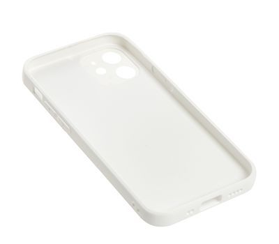 Чохол Glass ЛВ для iPhone 12 White - ash-mobile.com.ua - фото 3