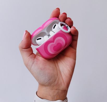 Чехол Heart Barbie Case для AirPods PRO Pink