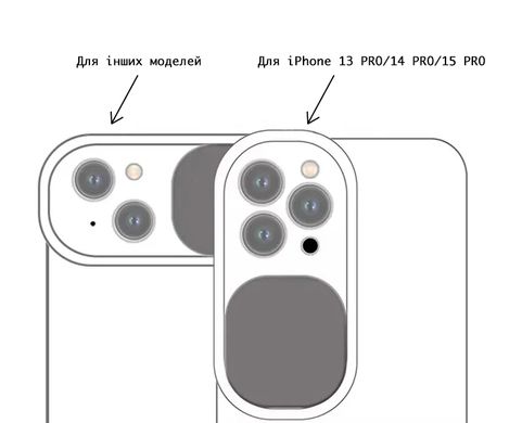 Чохол Dino + Camera Case для iPhone 14 PRO MAX Hi - ash-mobile.com.ua - фото 2