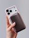 Чохол New Silicone Case with MagSafe для iPhone 17 Gray Pink