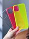 Чехол Crystal color Silicone Case для iPhone 12 MINI Orange